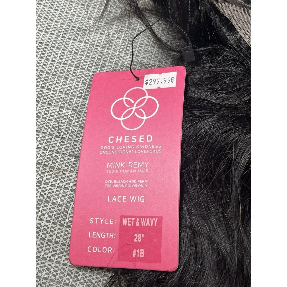 Chesed Mink Remy 100% Human Hair Pre-lucked‎ HD Lace Wet&wavy 28